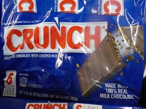12 - 6 ct Pkg Crunch Bars best dat...