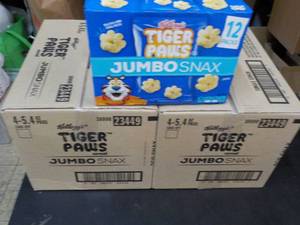 2 - 4 ct Boxes Kelloggs Tiger Paws...