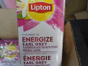 6 Boxes Lipton Energize EarlyGrey B...