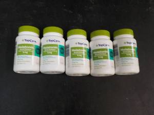 5 - 120 ct Bottles Melatonin 5 mg e...