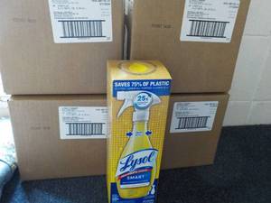 4 - 32 ct Boxes Lysol Smart Cleaner...
