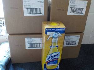 4 - 32 ct Boxes Lysol Smart Cleaner...