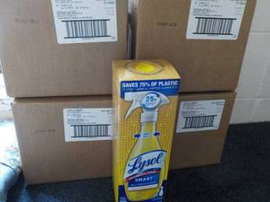 4 - 32 ct Boxes Lysol Smart Cleaner...