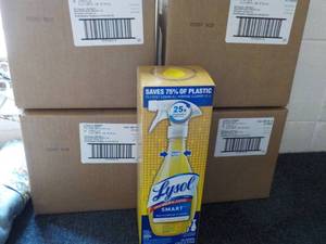 4 - 32 ct Boxes Lysol Smart Cleaner...