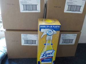 4 - 32 ct Boxes Lysol Smart Cleaner...