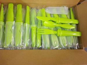 Case of 50 Plastic 3 pc Cutlery Set...