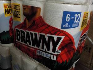 6 Pack Brawny Paper Towels...