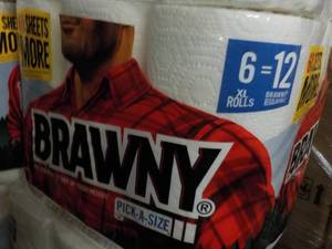 6 Pack Brawny Paper Towels...