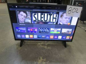 lot 802 image: VIZIO 32 Class D-Series HD Smart TV d32h-j09 (SHADING AT THE TOP)