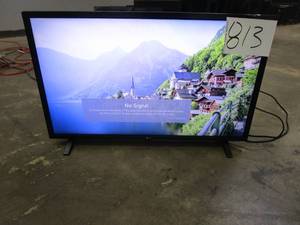 lot 813 image: LG - 32 Class LED HD Smart webOS TV Model32LQ630BPUA