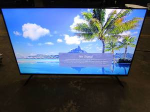 lot 838 image: LG - 50 Class UQ75 Series LED 4K UHD Smart webOS TV (SCRATCH BOTTOM CENTER OF SCREEN)