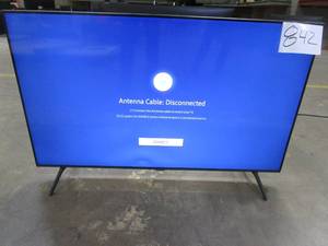 lot 842 image: Samsung - 50 Class 7 Series LED 4K UHD Smart Tizen TV ModelUN50TU7000FXZA (SPOTS)