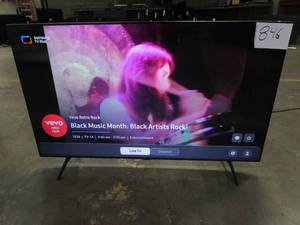 lot 846 image: SAMSUNG 55 Class 4K Crystal UHD (2160P) LED Smart TV with HDR