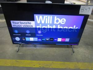 lot 847 image: Samsung - 50 Class 7 Series LED 4K UHD Smart Tizen TV ModelUN50TU7000FXZA (SCRATCH BOTTOM CENTER)
