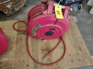 lot 35 image: Retracta Air Hose Reel with Air Hos...