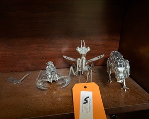 lot 355 image: Metal Animals