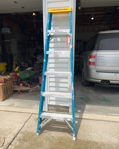 lot 79 image: Werner 6ft Ladder