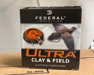 lot 51G image: Case of Federal 12 Gauge Ultra Clay Target Lead 250 Rounds