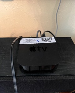 lot 252 image: Apple TV 4th Generation