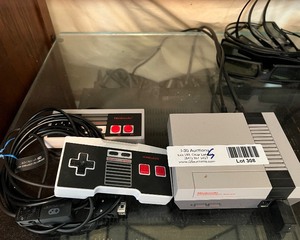 lot 308 image: Retro Super Nintendo System