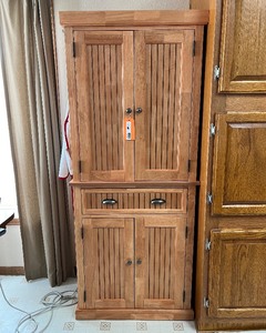 lot 123 image: Pantry Cabinet