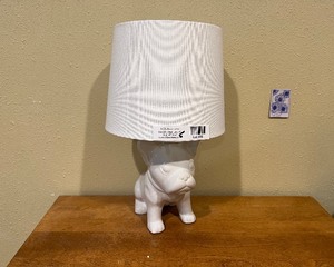 lot 208 image: Frenchie Lamp