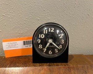 lot 199 image: Vintage Wind Up Alarm Clock