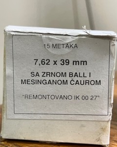 lot 50Q image: 7.62x39 AK-47 Ammo