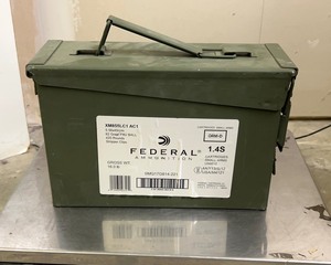 lot 50Y image: 5.56x45mm Stripper Clips and Ammo Box