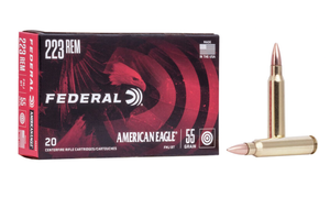 lot 51J image: Case of Federal .223 Rifle Ammo- 1,000 rounds