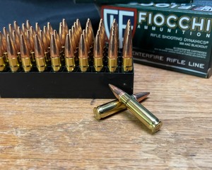 lot 50E image: Fiocchi 300 AAC Blackout Rifle Ammo