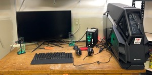 lot 220B image: Gaming Computer System (read notes below before bidding)