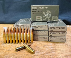 lot 54 image: 300 AAC Blackout FMJ (7.62x35) - 200 Rounds