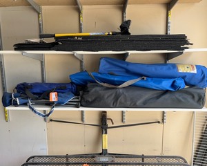 lot 99 image: Lawn Chairs, asst sizes