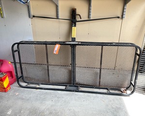 lot 85 image: Hitch Mount Cargo Carrier