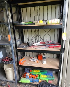 lot 65 image: Metal Shelving