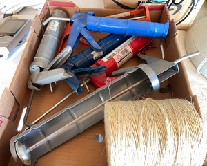 lot 447 image: Caulk Guns, Twine