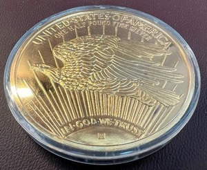 lot 12 image: 8OZ SILVER 1994 LIBERTY COIN