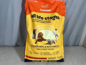 lot 39 image: New 40 lb Bag Canidae Dog Food