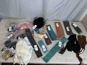 lot 69 image: Assorted New Sashes - All with Expensive Nine West Price Tags
