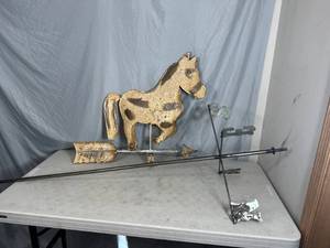lot 81 image: Recycled Metal Wind Vane