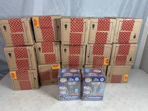 lot 85 image: 17 New Marvel Captain America Funko Pop #33 Figurines