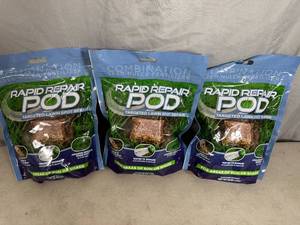 lot 88 image: 45 New Rapid Repair Pods for Lawn Repair