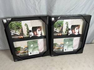 lot 98 image: 2 New Photo  Shadow Box Display Frames