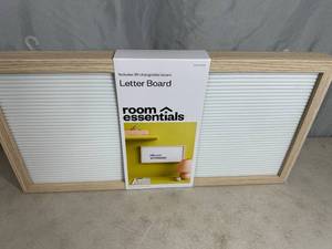 lot 110 image: New Message Board with Letters and Numbers