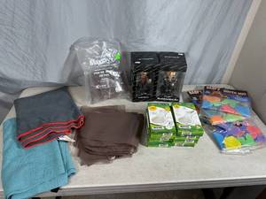 lot 137 image: New Yoga Towels, Bobbleheads, Massage Patches, Water Mats, Etc
