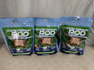 lot 139 image: 45 New Rapid Repair Pods for Lawn Repair