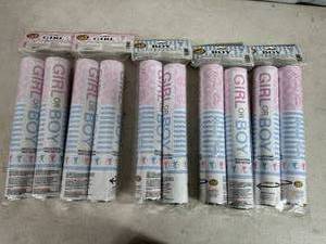 lot 148 image: New Girl and Boy Gender Reveal Cannons
