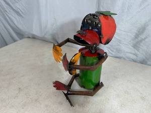 lot 159 image: Recycled Metal Monkey with Banana