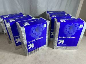 lot 165 image: 24 New Boxes of Facial Tissue